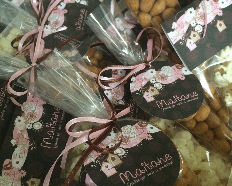 Dulces personalizados para eventos